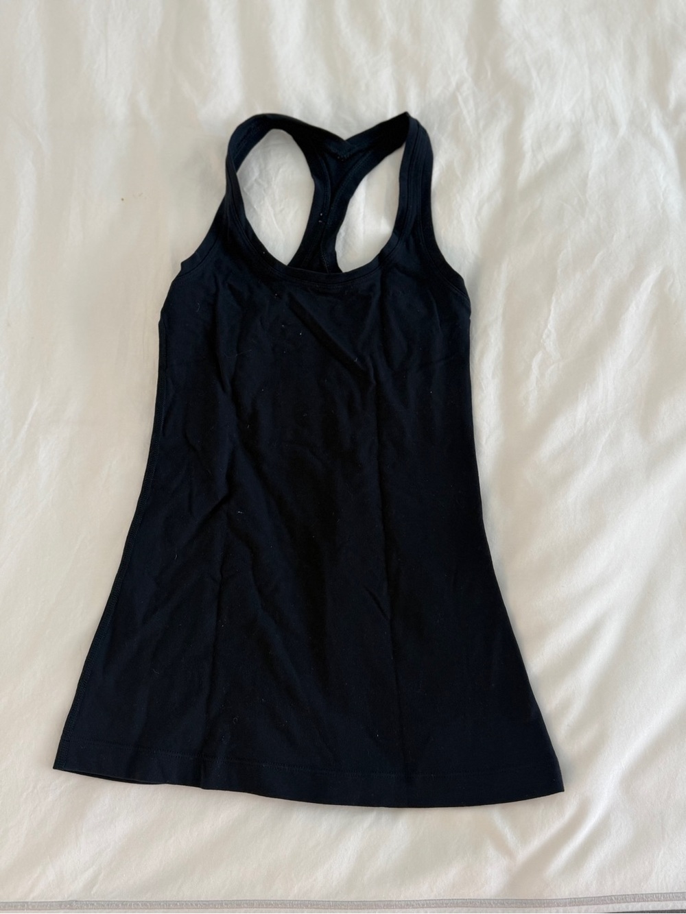 Lululemon Navy Racerback Tank Top - Women Sz 4